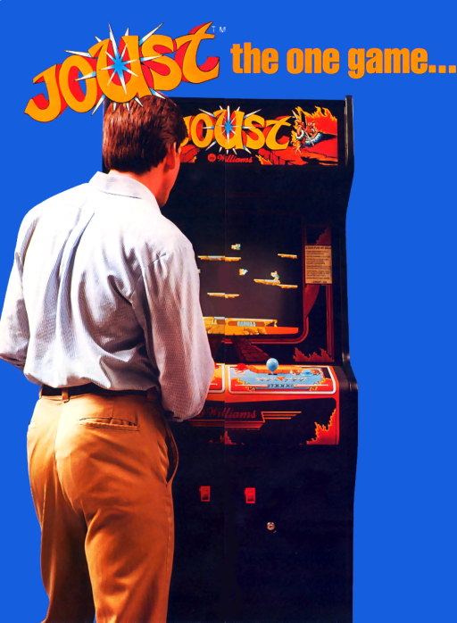 Joust (White-Green label) Game Cover